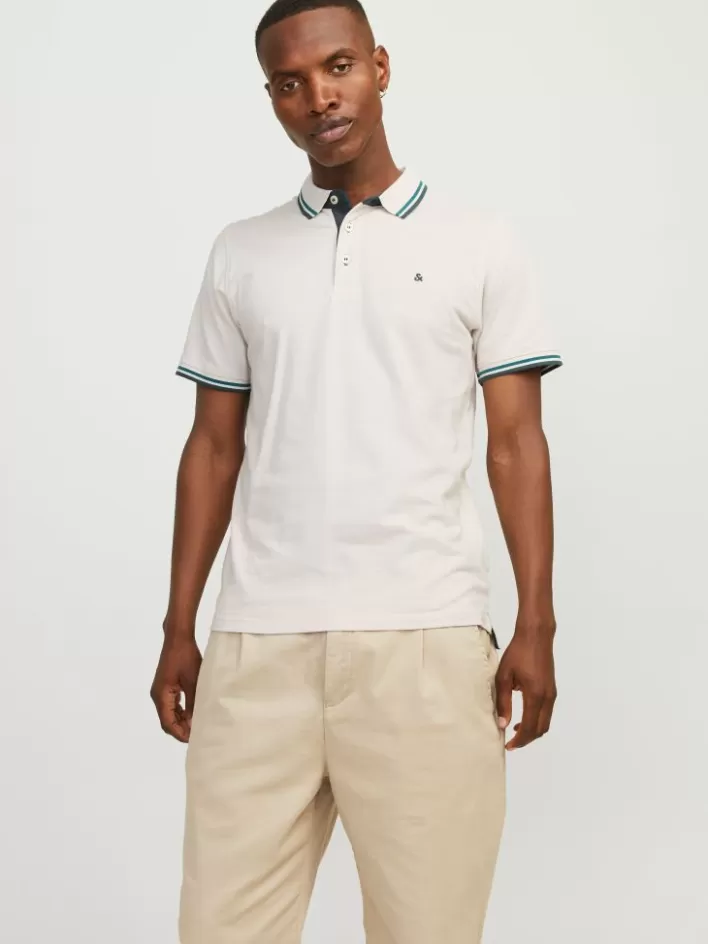 JACK & JONES T-shirts | Plain Shirt collar Polo