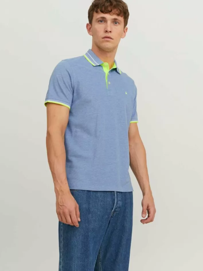 JACK & JONES T-shirts | Plain Shirt collar Polo