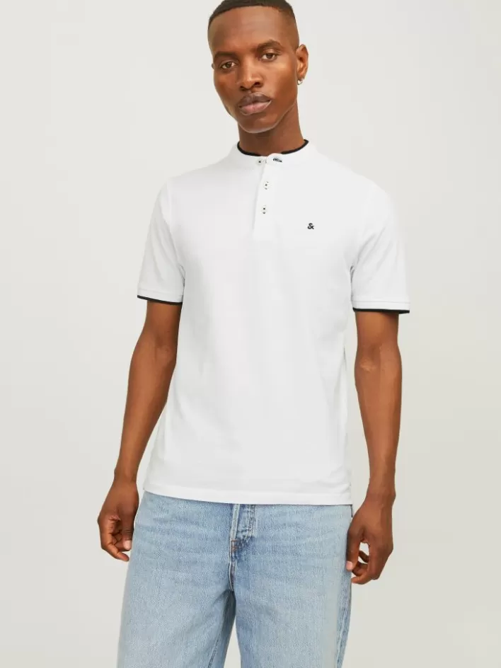 JACK & JONES T-shirts | Plain Shirt collar Polo