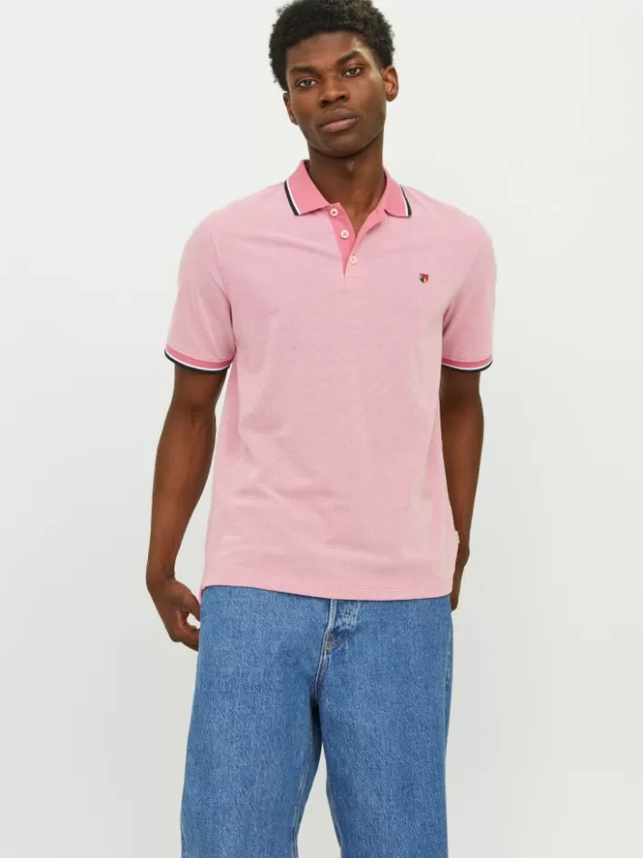 JACK & JONES T-shirts | Plain Shirt collar Polo