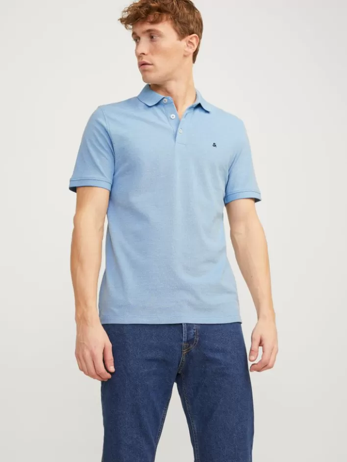 JACK & JONES T-shirts | Plain Shirt collar Polo