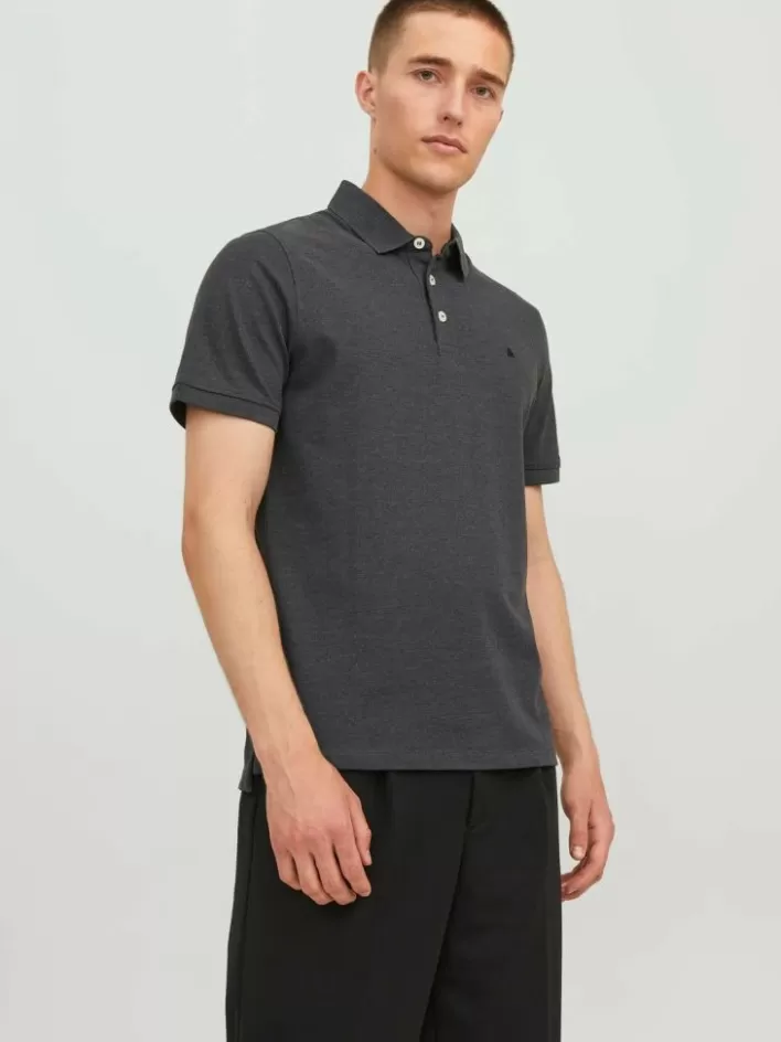 JACK & JONES T-shirts | Plain Shirt collar Polo