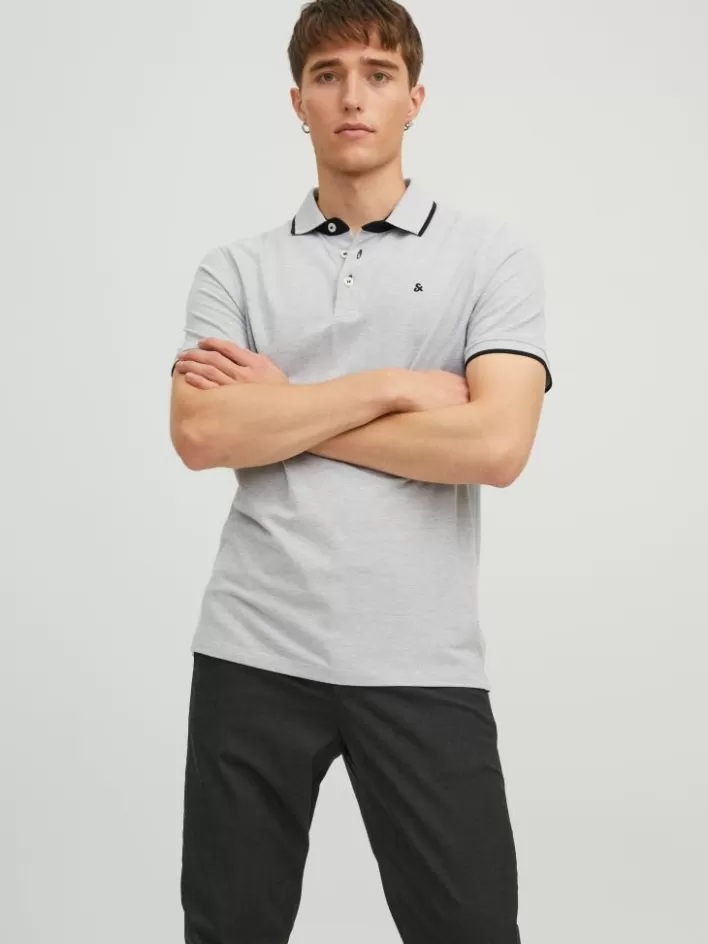 JACK & JONES T-shirts | Plain Shirt collar Polo