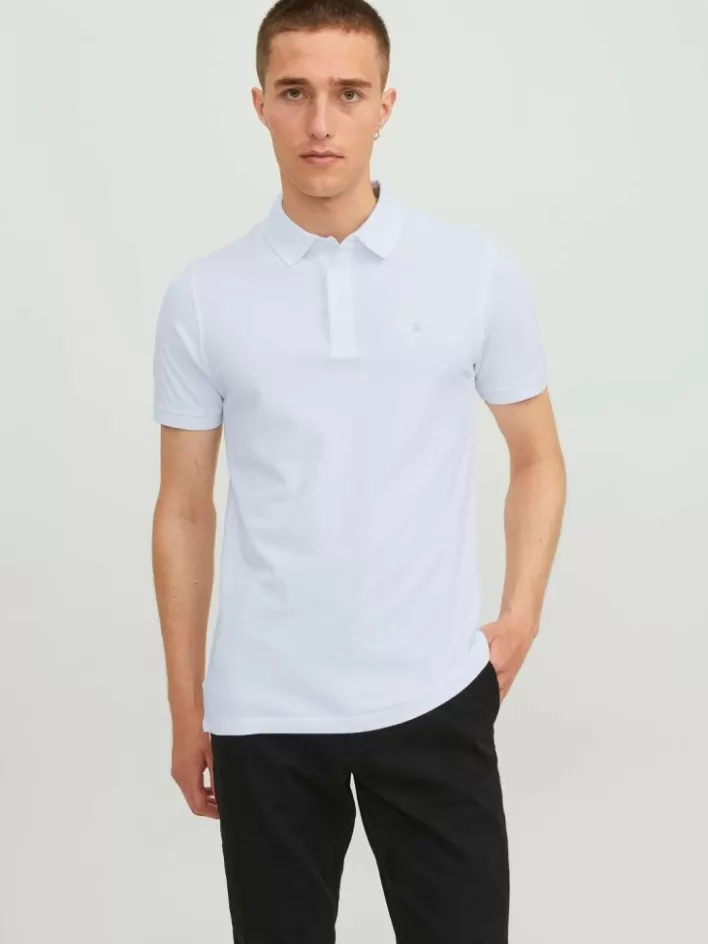 JACK & JONES T-shirts | Plain Shirt collar Polo