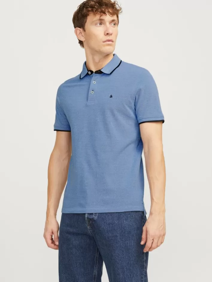 JACK & JONES T-shirts | Plain Shirt collar Polo