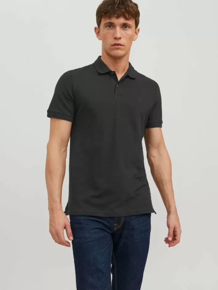 JACK & JONES T-shirts | Plain Shirt collar Polo