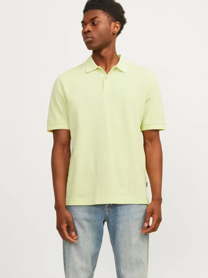 JACK & JONES T-shirts | Plain Shirt collar Polo