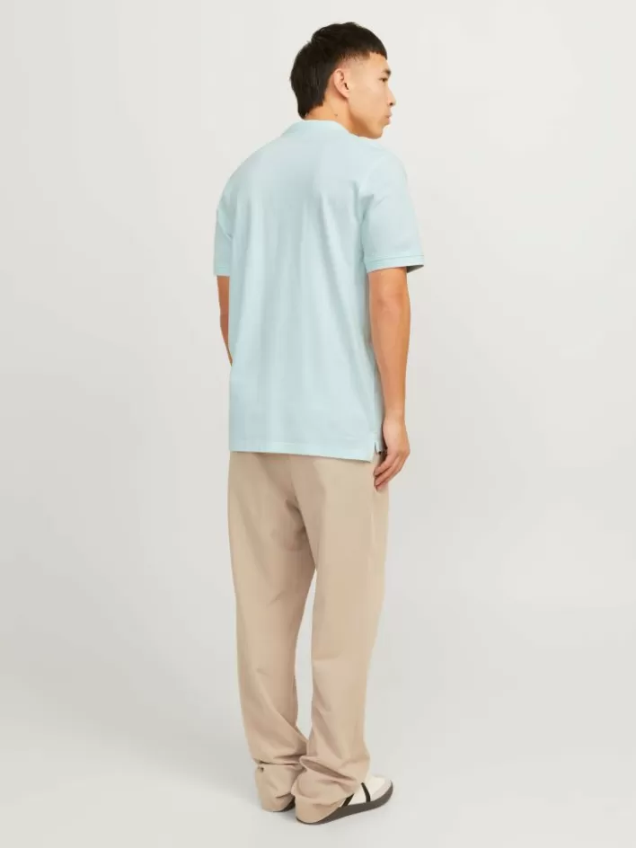 JACK & JONES T-shirts | Plain Shirt collar Polo