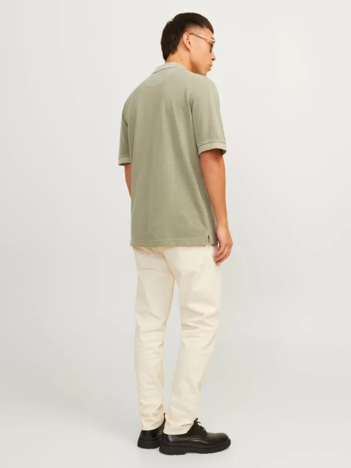 JACK & JONES T-shirts | Plain Shirt collar Polo