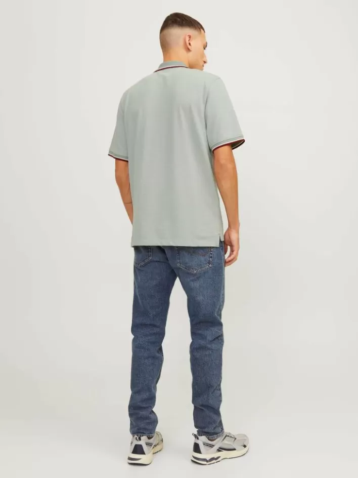 JACK & JONES T-shirts | Plain Shirt collar Polo