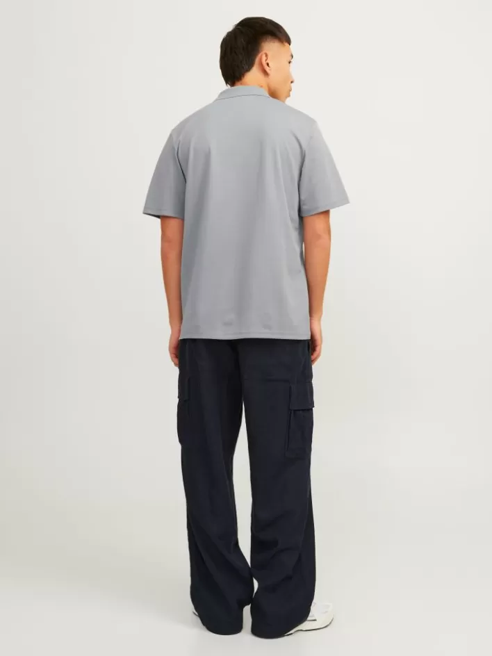 JACK & JONES T-shirts | Plain Shirt collar Polo