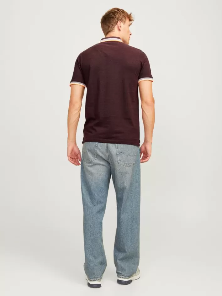 JACK & JONES T-shirts | Plain Shirt collar Polo