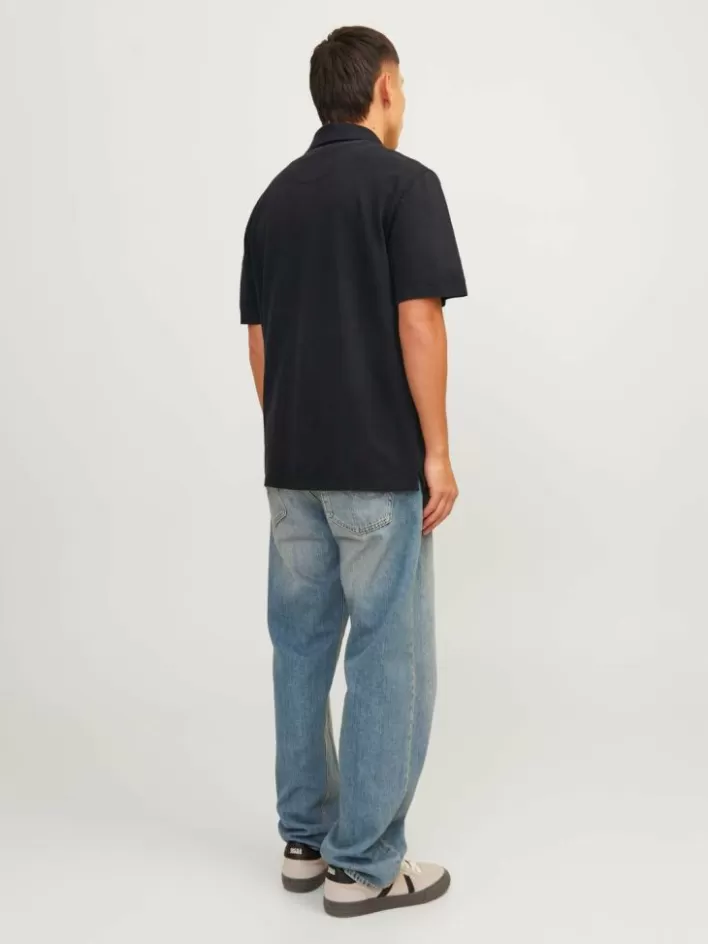 JACK & JONES T-shirts | Plain Shirt collar Polo