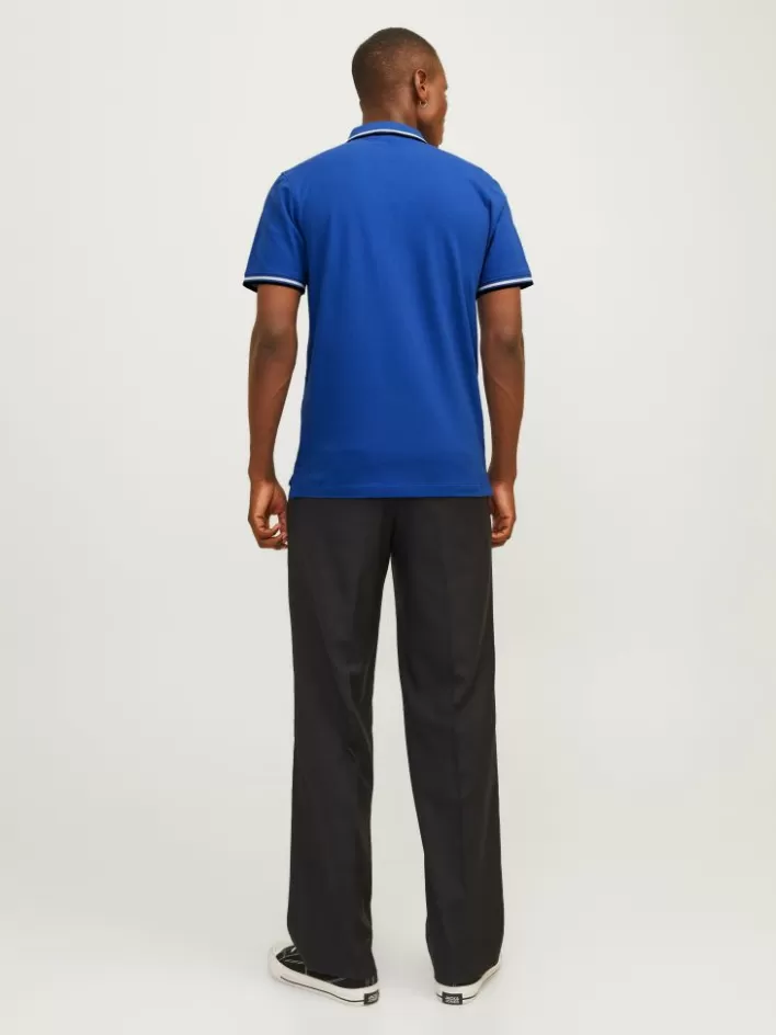 JACK & JONES T-shirts | Plain Shirt collar Polo