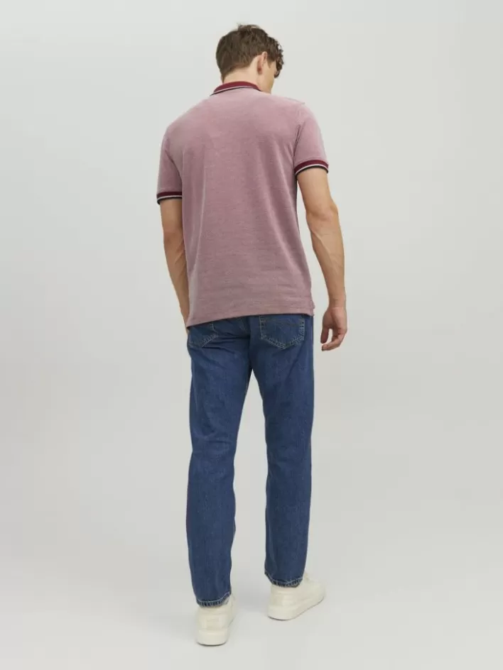 JACK & JONES T-shirts | Plain Shirt collar Polo
