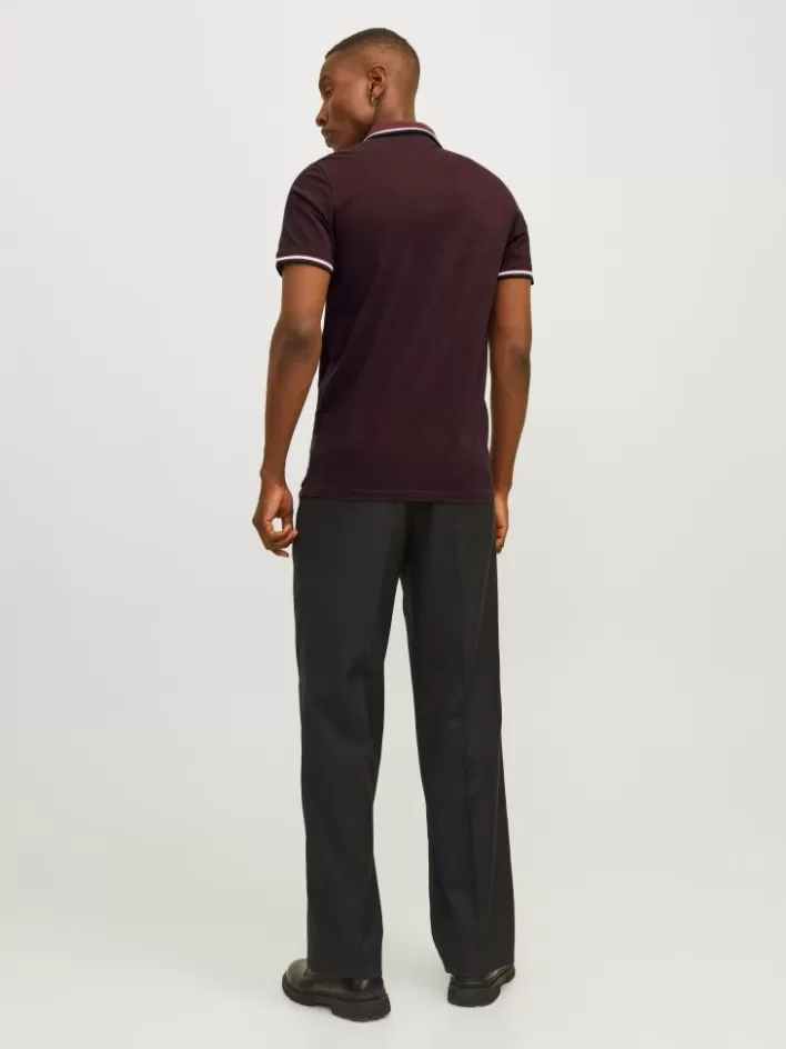 JACK & JONES T-shirts | Plain Shirt collar Polo