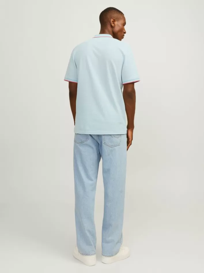 JACK & JONES T-shirts | Plain Shirt collar Polo