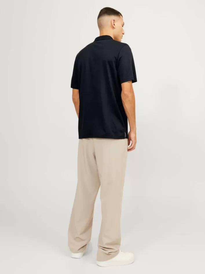 JACK & JONES T-shirts | Plain Shirt collar Polo