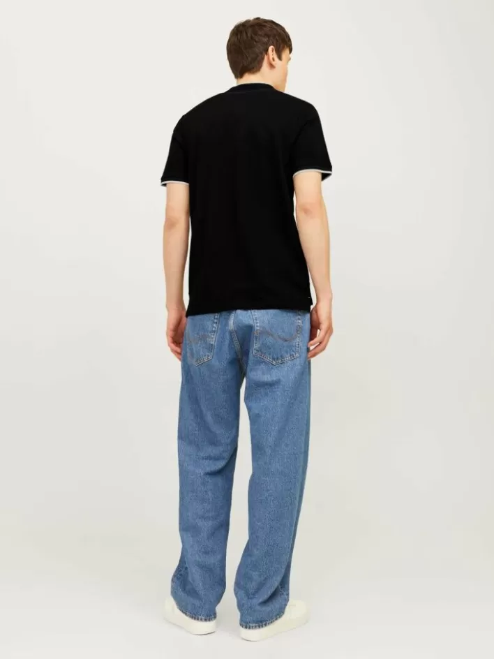 JACK & JONES T-shirts | Plain Shirt collar Polo
