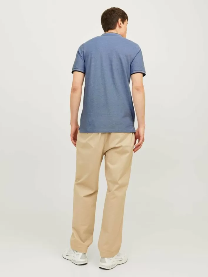 JACK & JONES T-shirts | Plain Shirt collar Polo