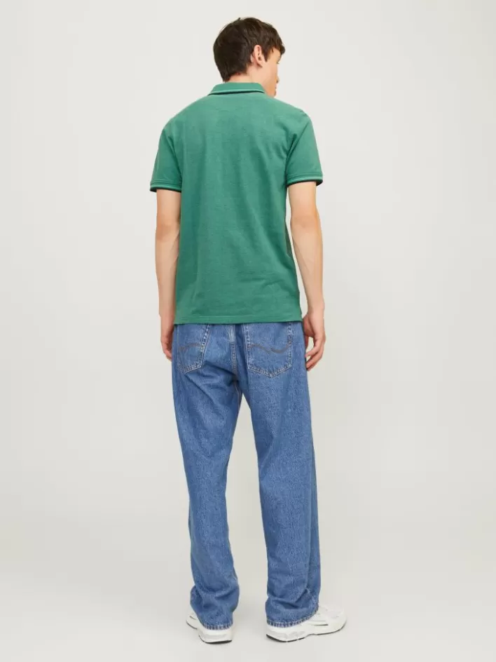 JACK & JONES T-shirts | Plain Shirt collar Polo