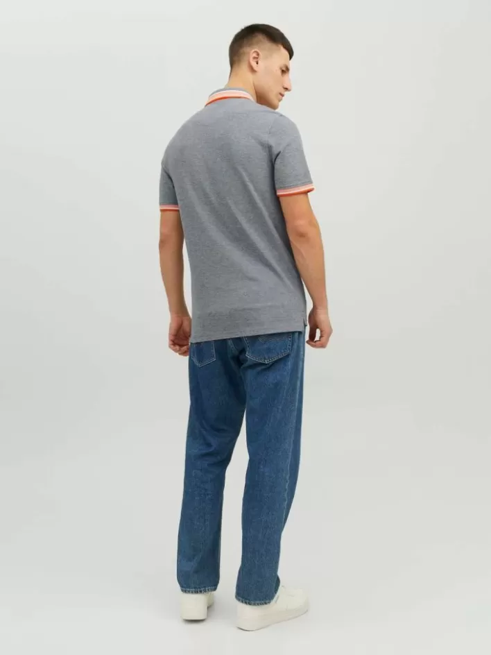 JACK & JONES T-shirts | Plain Shirt collar Polo