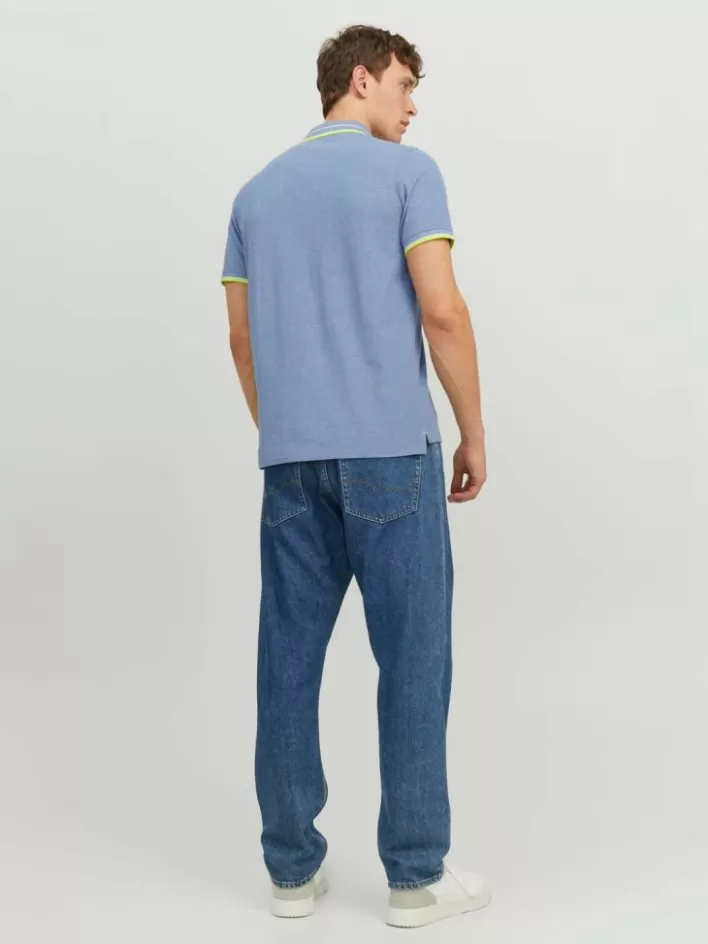 JACK & JONES T-shirts | Plain Shirt collar Polo