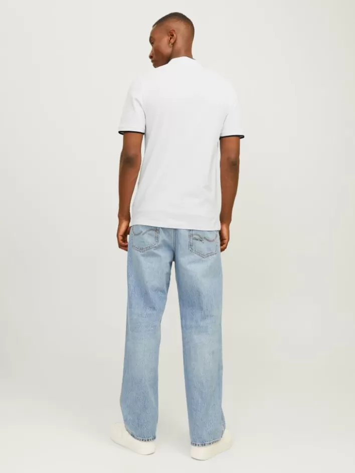 JACK & JONES T-shirts | Plain Shirt collar Polo