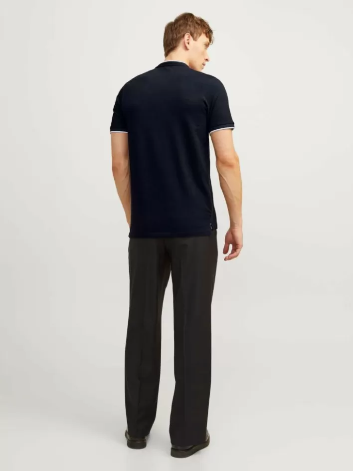 JACK & JONES T-shirts | Plain Shirt collar Polo