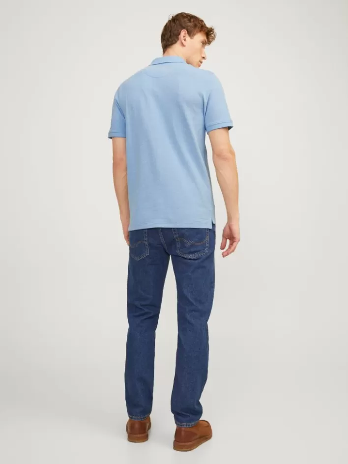 JACK & JONES T-shirts | Plain Shirt collar Polo