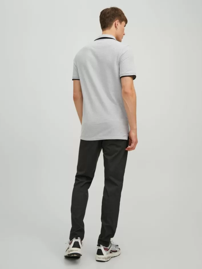 JACK & JONES T-shirts | Plain Shirt collar Polo