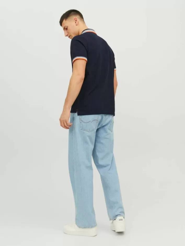 JACK & JONES T-shirts | Plain Shirt collar Polo