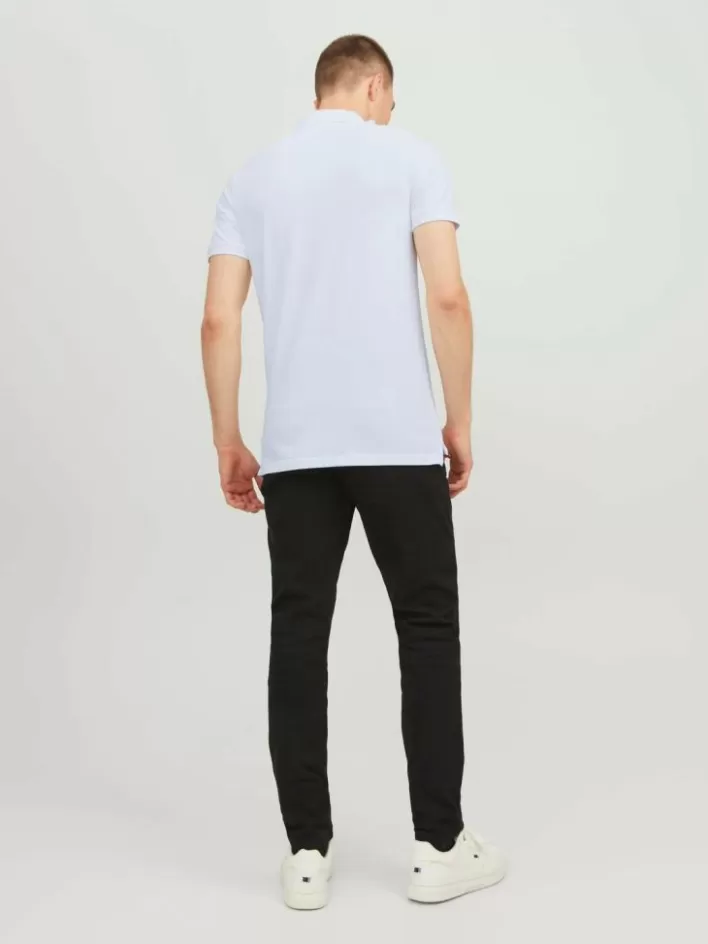 JACK & JONES T-shirts | Plain Shirt collar Polo