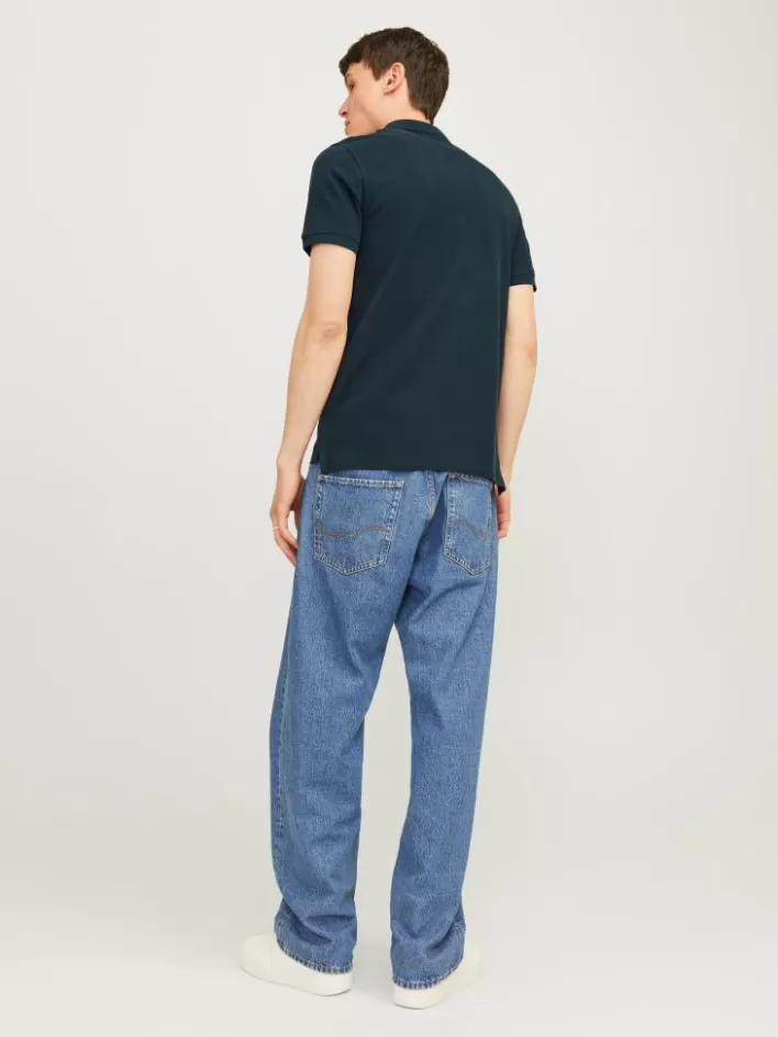 JACK & JONES T-shirts | Plain Shirt collar Polo
