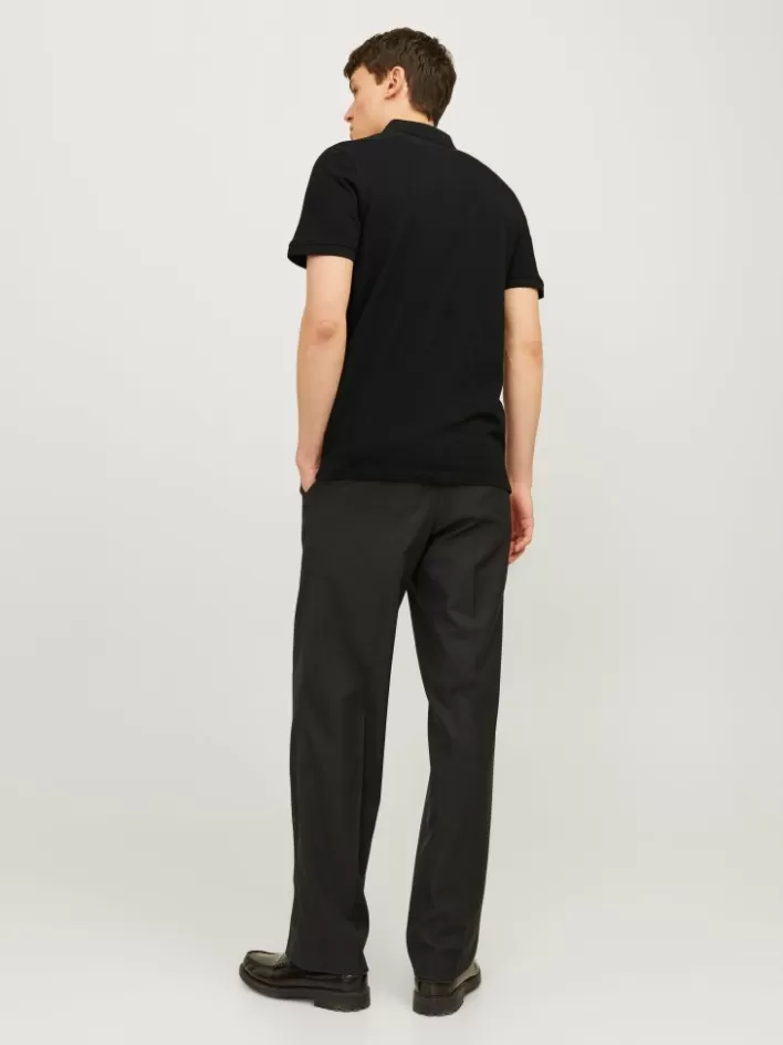 JACK & JONES T-shirts | Plain Shirt collar Polo