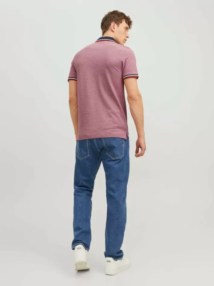 JACK & JONES T-shirts | Plain Shirt collar Polo