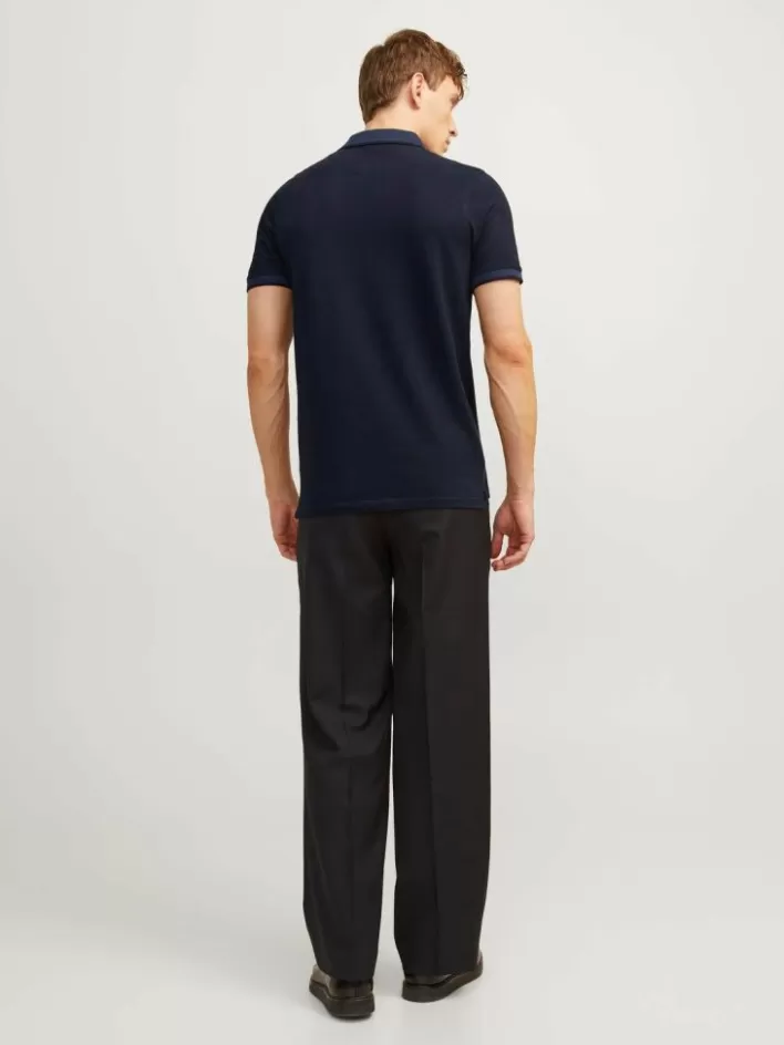 JACK & JONES T-shirts | Plain Shirt collar Polo