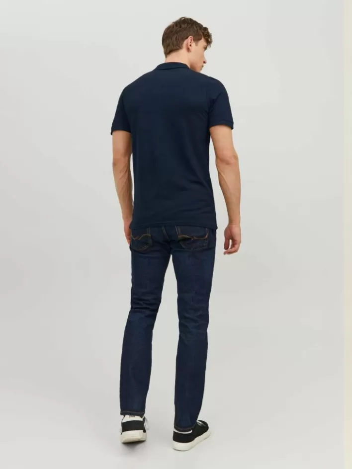 JACK & JONES T-shirts | Plain Shirt collar Polo