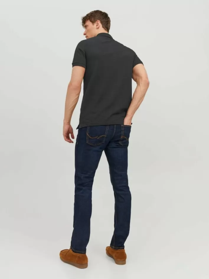 JACK & JONES T-shirts | Plain Shirt collar Polo