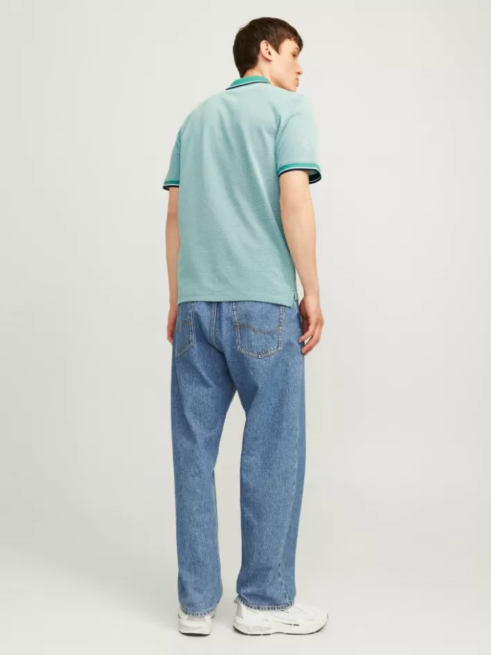 JACK & JONES T-shirts | Plain Shirt collar Polo
