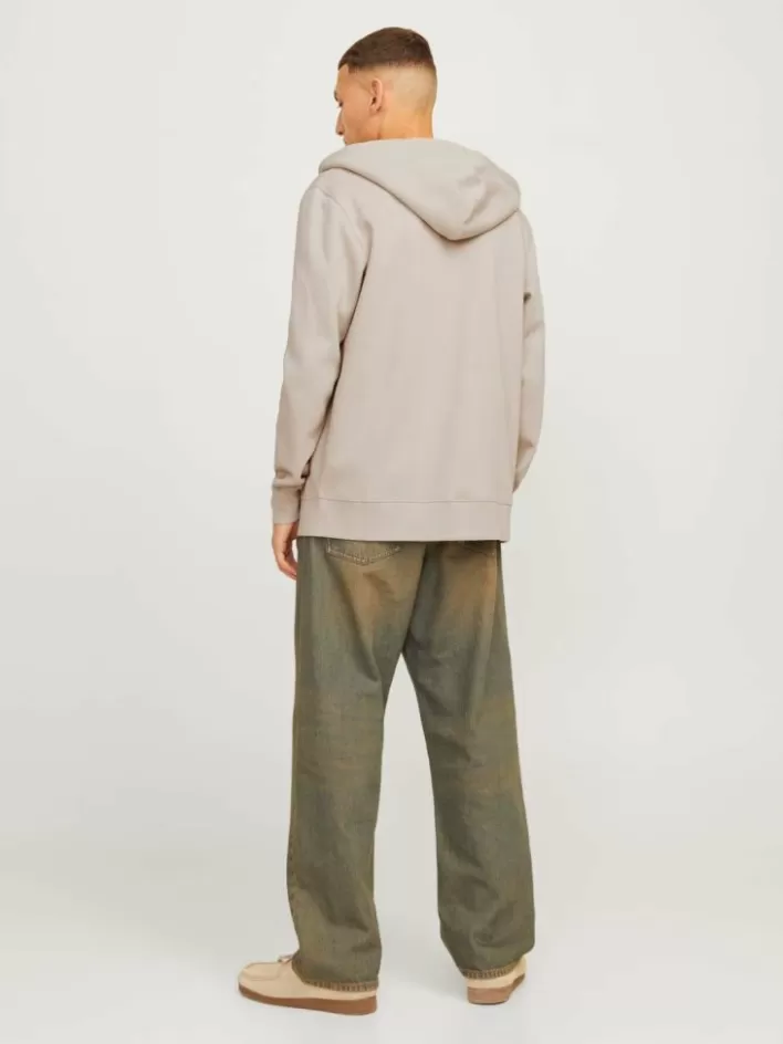 JACK & JONES Sweatshirts | Plain Zip Hoodie