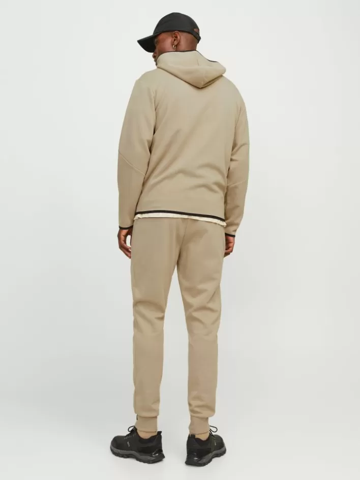 JACK & JONES Sweatshirts | Plain Zip Hoodie