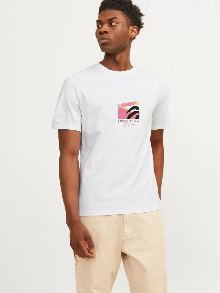 JACK & JONES T-shirts | Printed Crew neck T-shirt