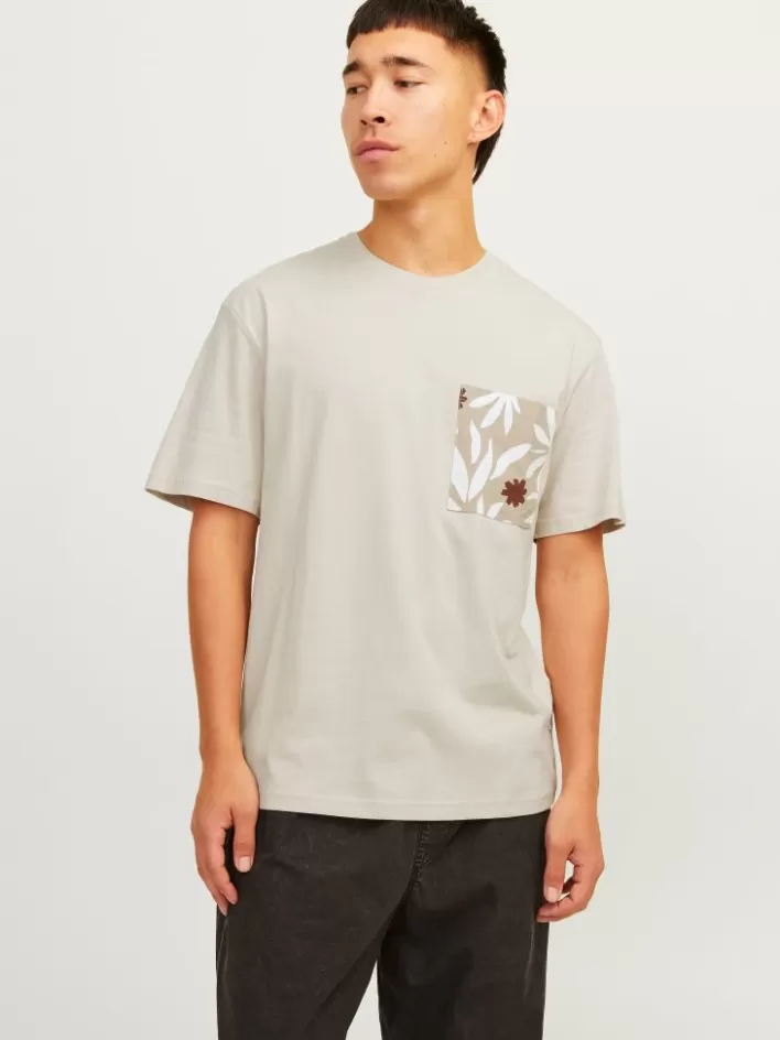 JACK & JONES T-shirts | Printed Crew neck T-shirt