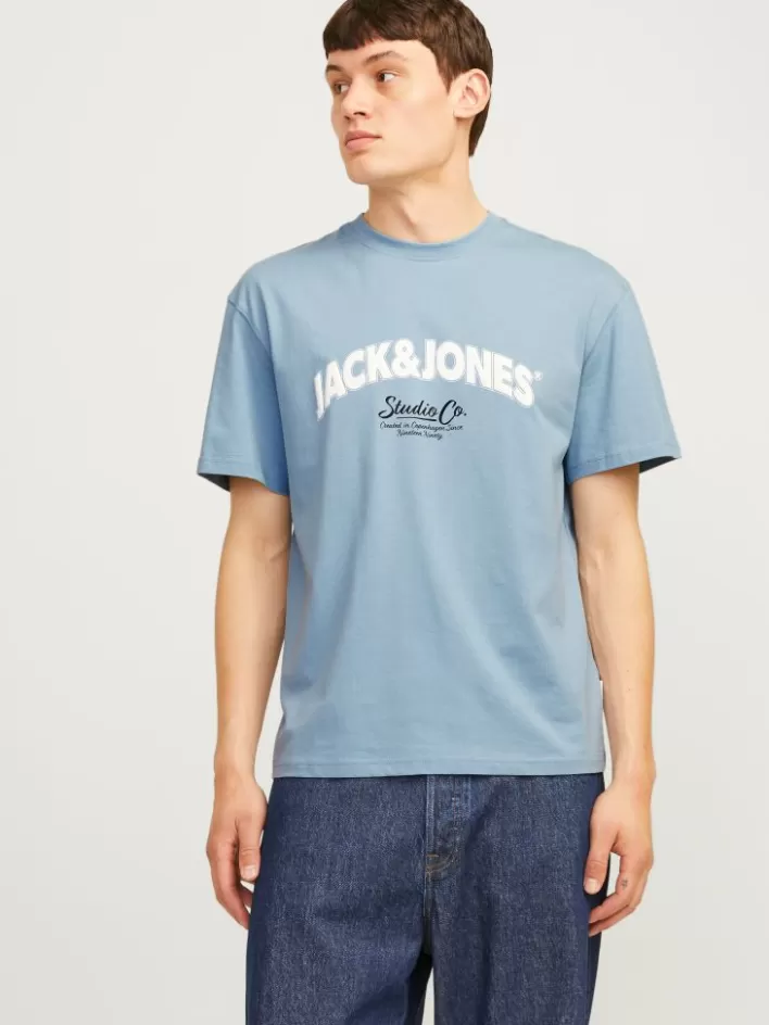 JACK & JONES T-shirts | Printed Crew neck T-shirt