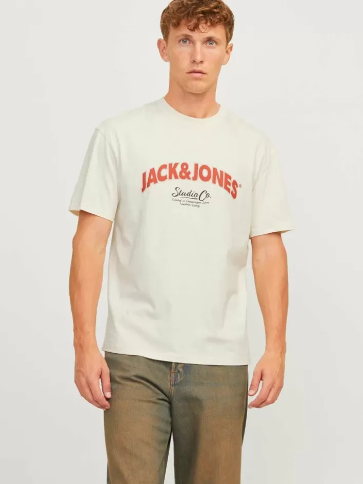 JACK & JONES T-shirts | Printed Crew neck T-shirt