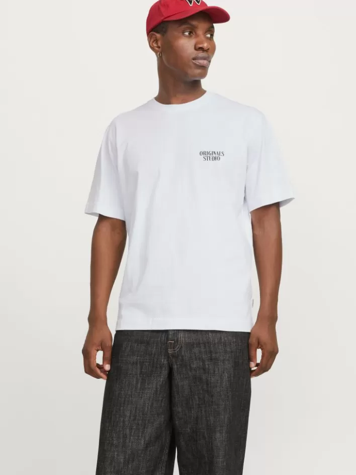 JACK & JONES T-shirts | Printed Crew neck T-shirt