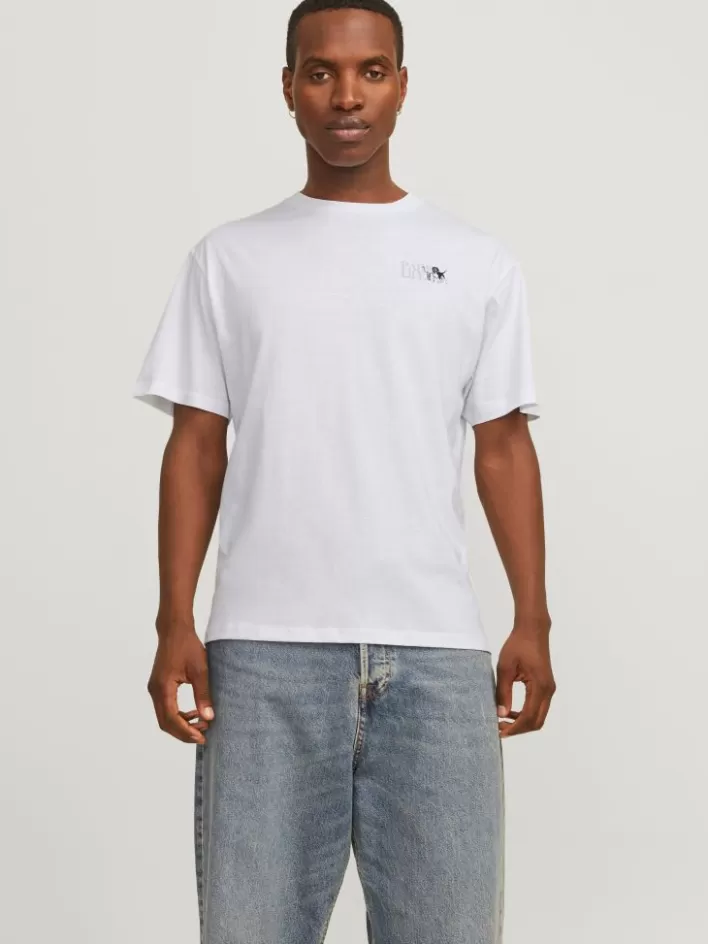 JACK & JONES T-shirts | Printed Crew neck T-shirt
