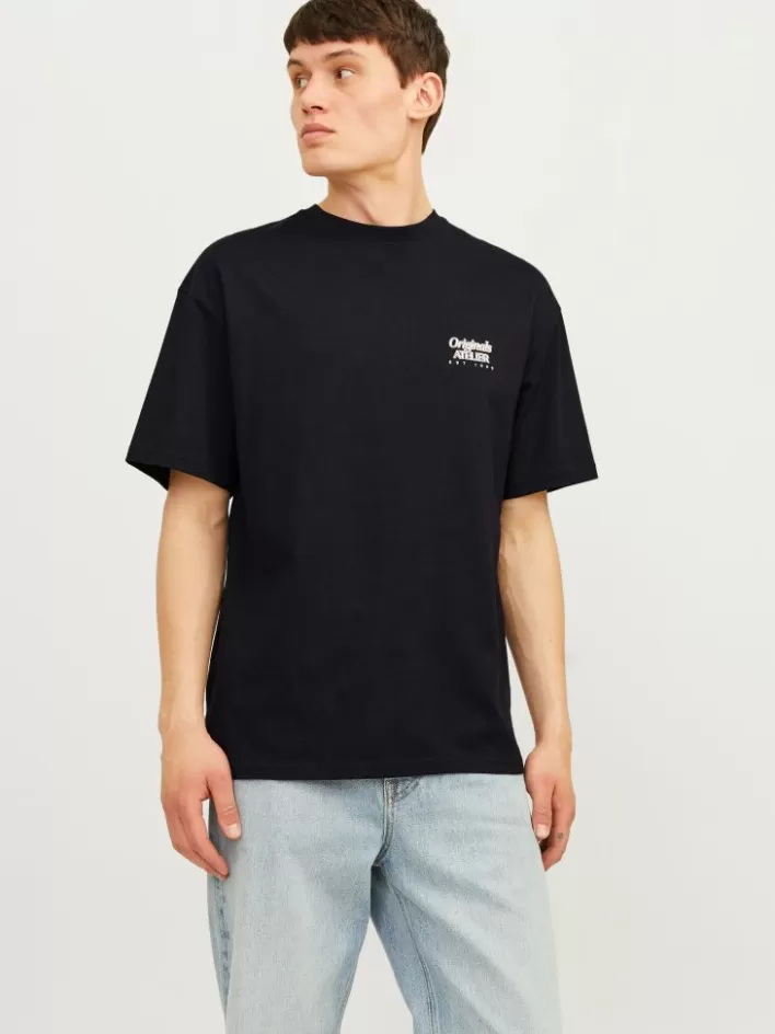 JACK & JONES T-shirts | Printed Crew neck T-shirt