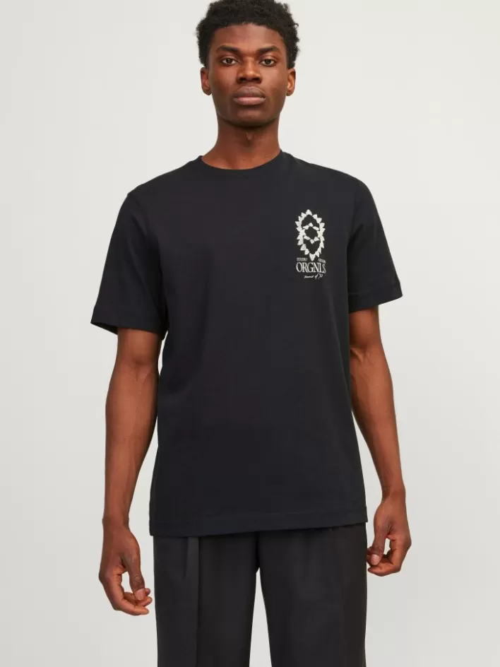 JACK & JONES T-shirts | Printed Crew neck T-shirt